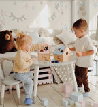 Personalized Wooden Shape Sorter Developmental Toy For Baby Shower Cute Gift Newborn Puzzle Box For Toddler Custom 1st Birthday Present