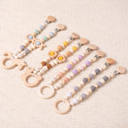 Personalized Baby Gifts, Baby Stroller Chain, Baby Stroller Pendant, Pram Garland with Wooden Toy, Baby Shower Gift, Newborn Gifts