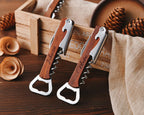 Personalized Wooden Bottle Openers, Wedding Gifts, Ideal Gifts for Groomsmen, Ideal for Wine Lovers,Custom Wine Bottle Openers