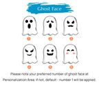 Halloween Macrame Ghost Spooky Wall Hanging for Gothic Decor V73