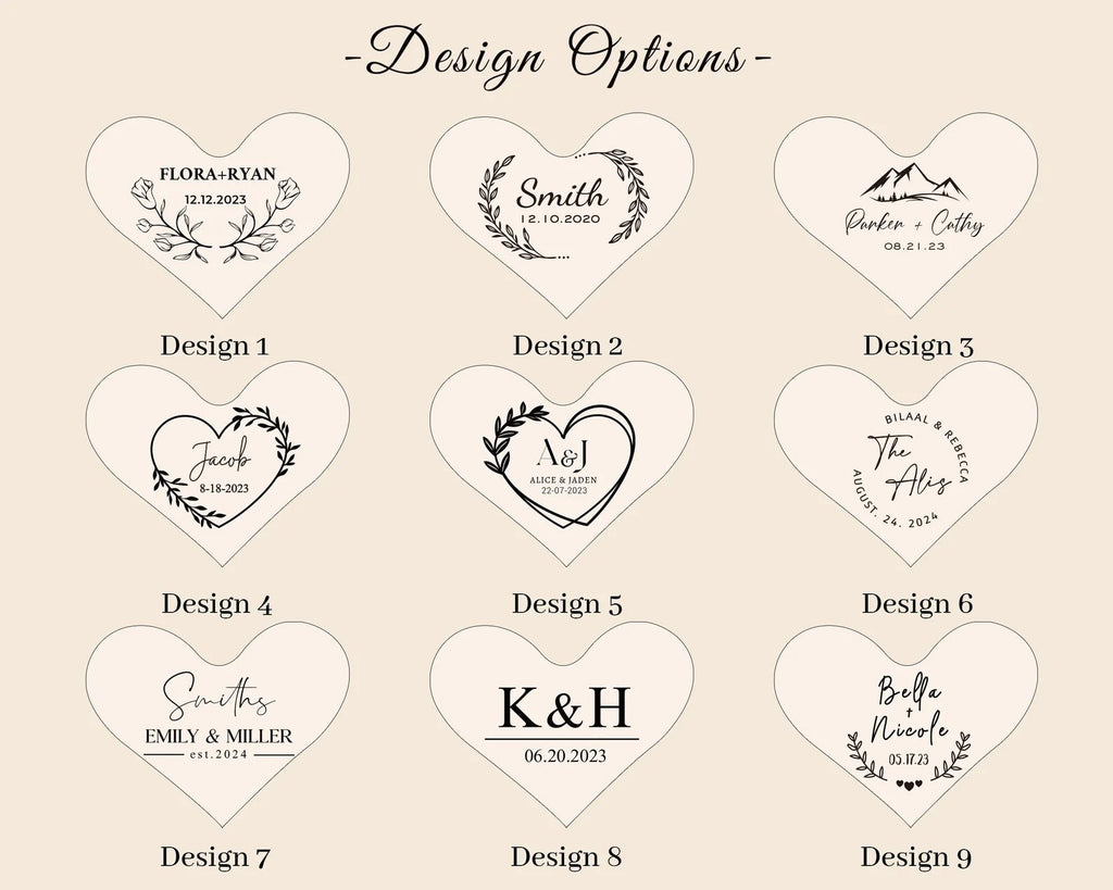Personalized Wood Ring Box with Acrylic Lid, Engraved Engagement Ring Holder, Heart Ring Bearer Box for Anniversary, Custom Wedding Keepsake
