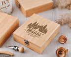 Personalized wine tool set groomsmen gifts, wedding party gifts, christmas gifts wine opener corkscrew, customized premium best men gift set