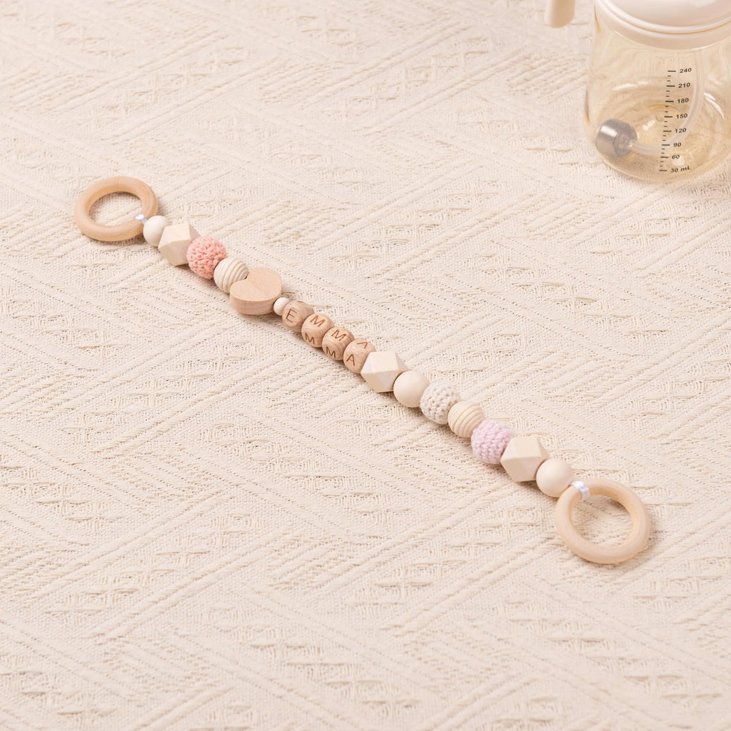 Personalized Baby Bottle Leash, Baby Bottle Strap, Custom Baby Sippy Cup Holder, Bottle Accessories, Newborn Gifts, Baby Shower Gifts