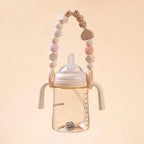 Personalized Baby Bottle Leash, Baby Bottle Strap, Custom Baby Sippy Cup Holder, Bottle Accessories, Newborn Gifts, Baby Shower Gifts