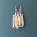 Macrame Ghost, Halloween Decor, Halloween Macrame, Goth Wall Hanging, Halloween Wall Decor, Macrame Gifts, Halloween Ghosts, Home Decor V82