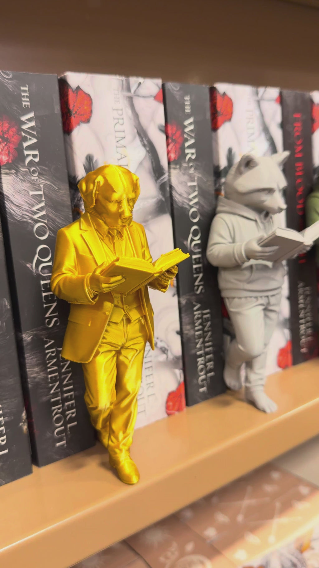 Animal Reader Bookend Collection