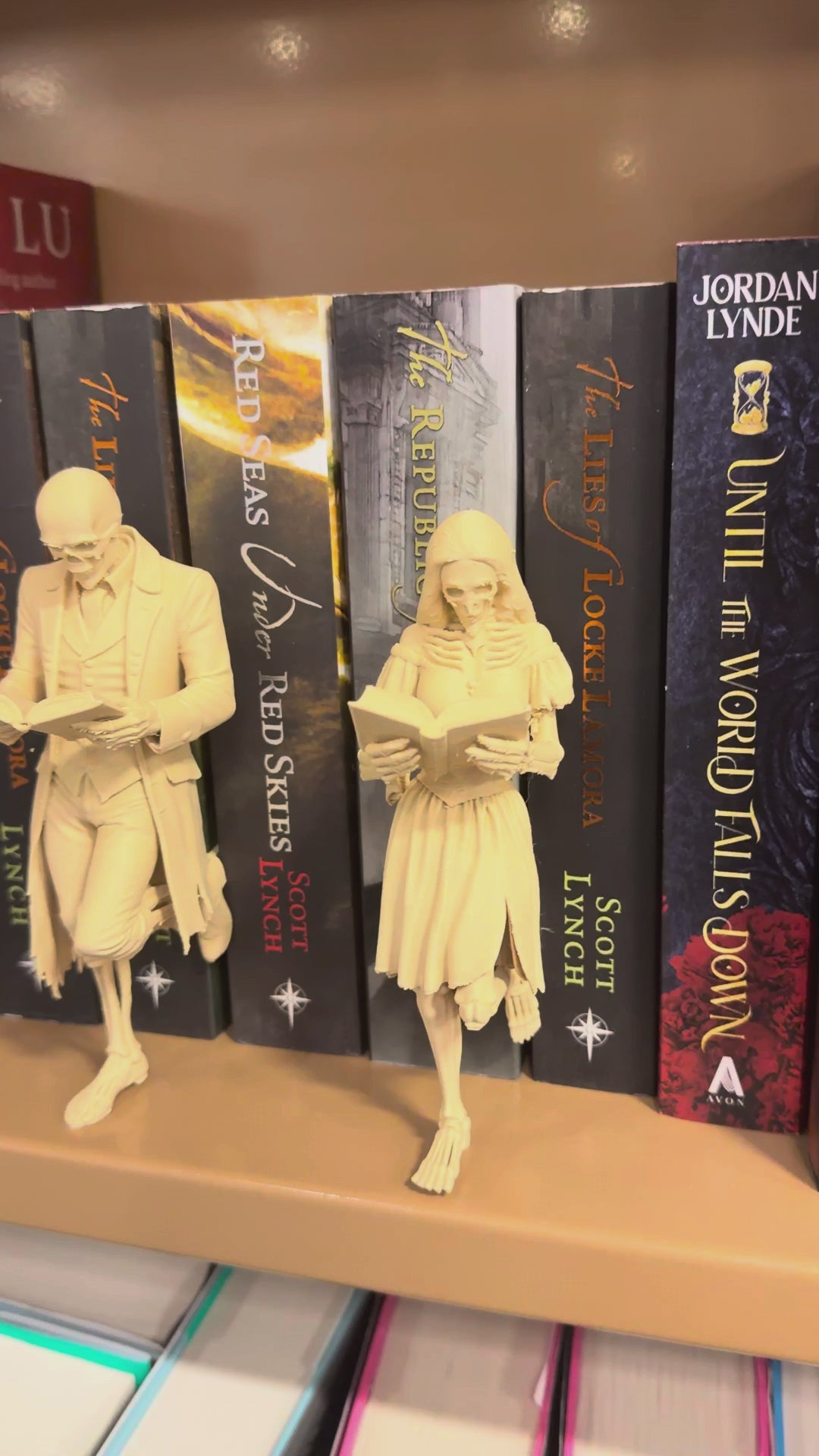 Skeleton Reader Book Holder