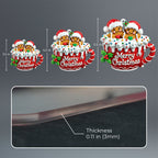 Merry Christmas - Personalized Gingerbread Family Ornament