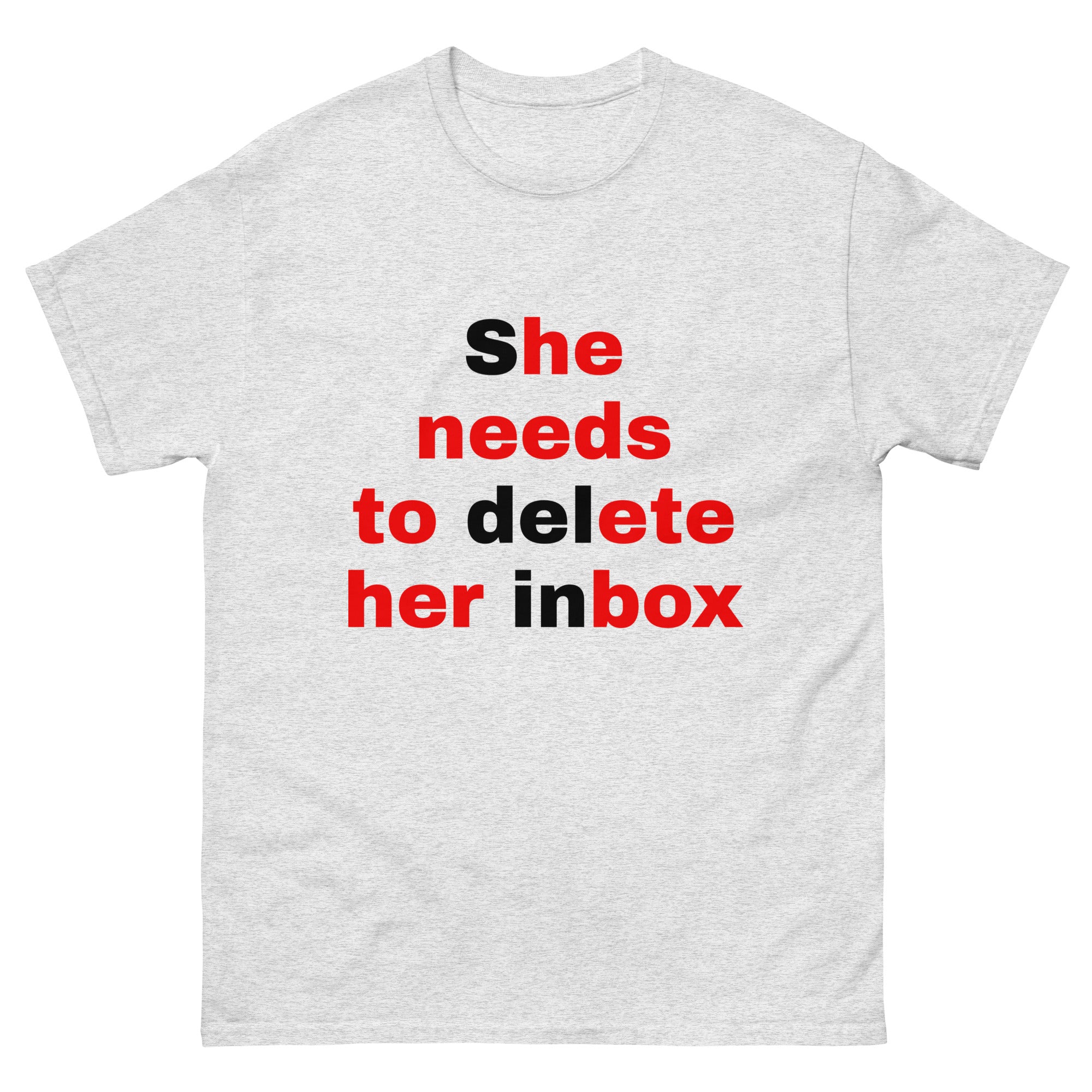 She Needs To Delete Her Inbox (He Needs To Ete Her Box)