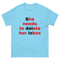 She Needs To Delete Her Inbox (He Needs To Ete Her Box)