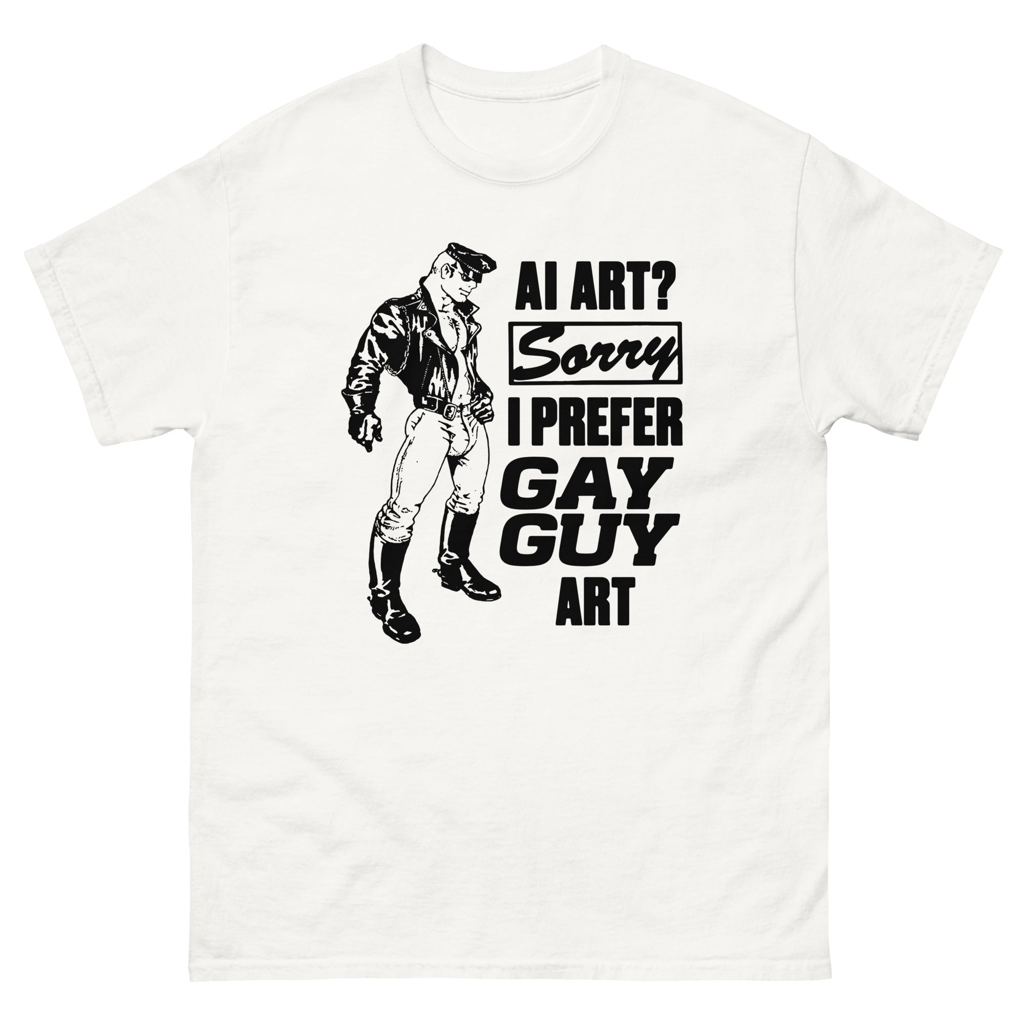 AI Art? Sorry I Prefer Gay Guy Art