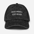 Make America Gay Again Vintage Cotton Twill Cap