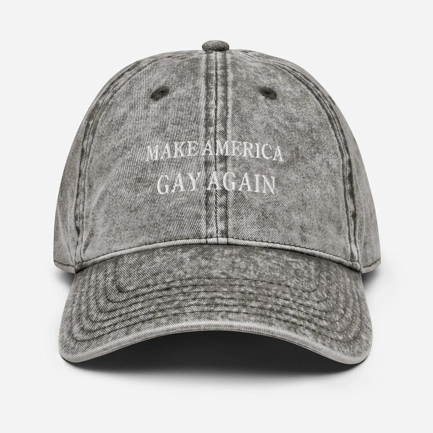 Make America Gay Again Vintage Cotton Twill Cap