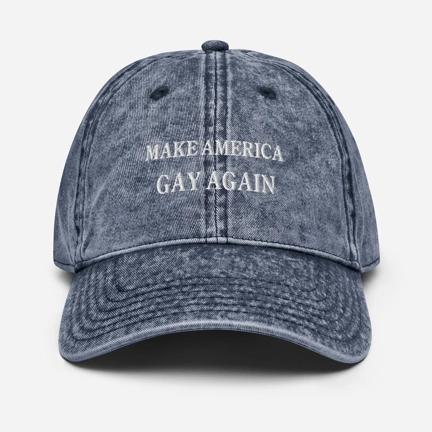 Make America Gay Again Vintage Cotton Twill Cap