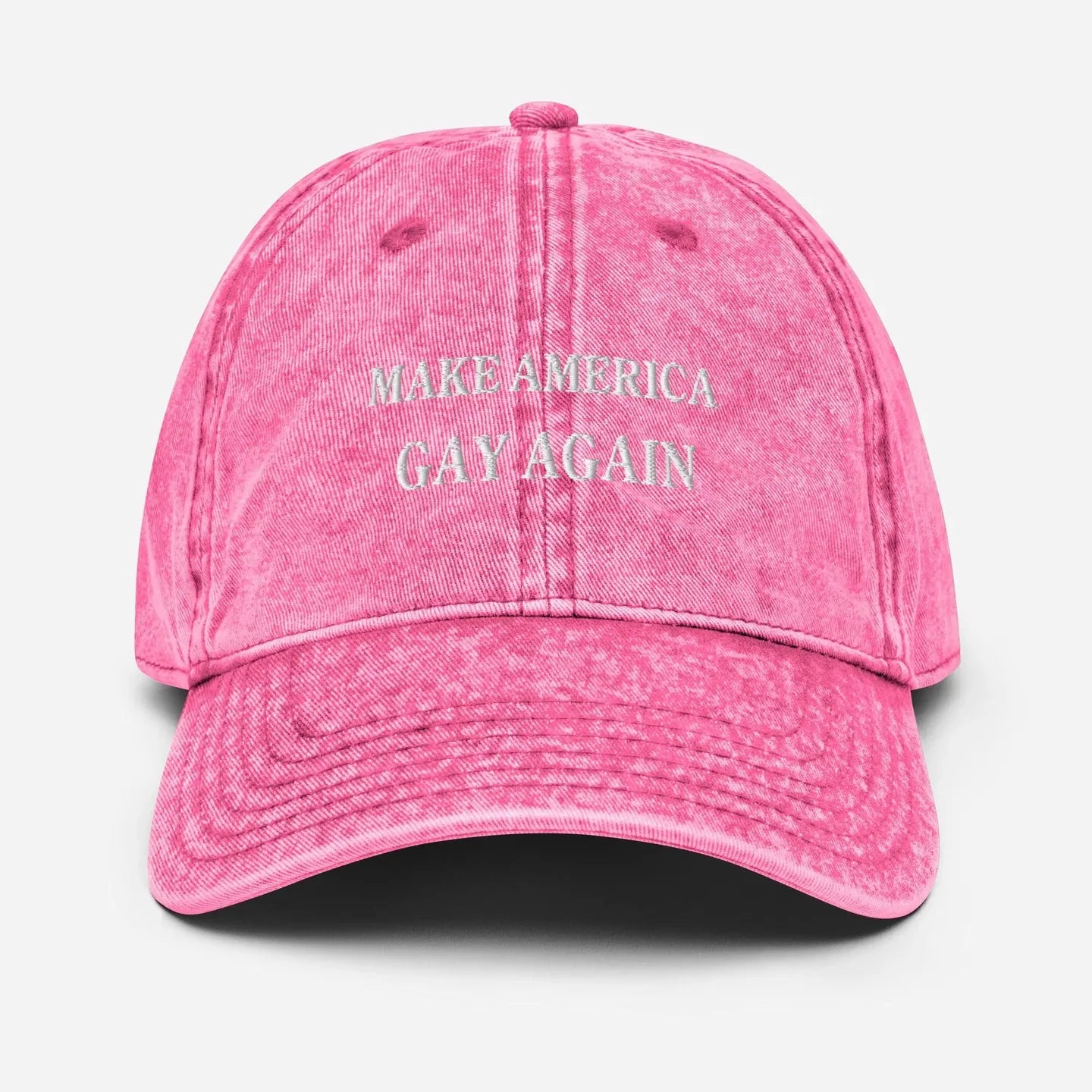 Make America Gay Again Vintage Cotton Twill Cap